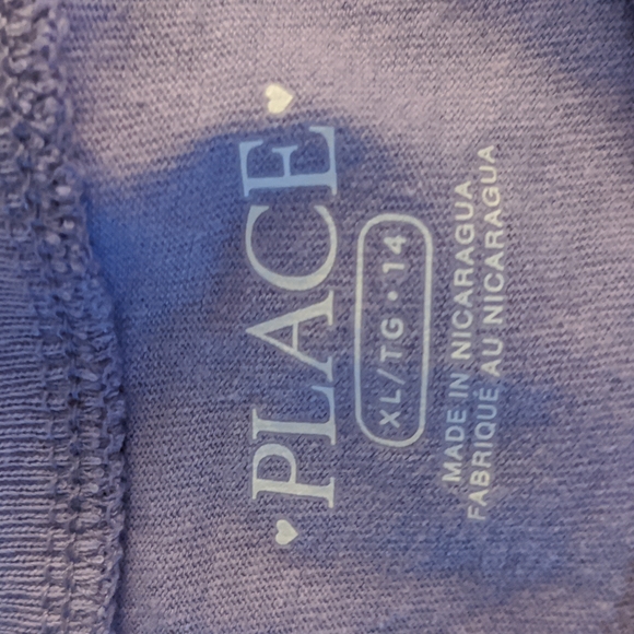 🌈 girls children's place size 14 lavender School theme love t-shirt - Picture 3 of 5